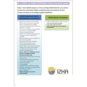 Tespit ve Öneri Defteri Karton Kapak 50 Sayfa